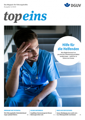 topeins Ausgabe 05/2020 Titelbild topeins Ausgabe 05/2020