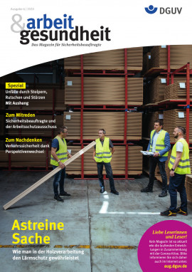 Arbeit & Gesundheit Ausgabe 06/2020 Titelbild Arbeit & Gesundheit Ausgabe 06/2020