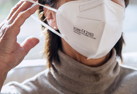 FFP2 Maske tragen