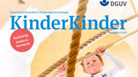 Zeitschrift KinderKinder 1/2021 Titelbild der Zeitschrift KinderKinder 1/2021