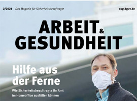 Titelbild der Ausgabe 02/2021 von Arbeit&Gesundheit
