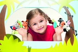 Kind spielt Theater Kind spielt Theater