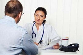 Arztgespräch Arzt Gespräch Krankmeldung