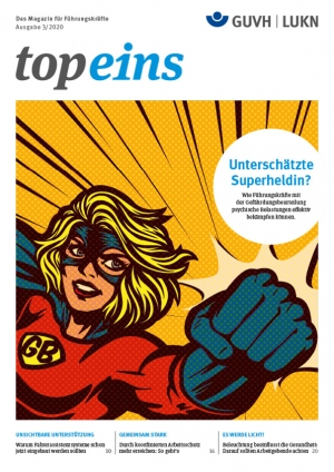 topeins Ausgabe 03/2020 Titelblatt topeins Ausgabe 03/2020