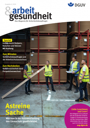 Arbeit & Gesundheit Ausgabe 06/2020 Titelbild Arbeit & Gesundheit Ausgabe 06/2020