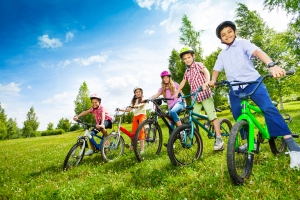 fahrradtour kinder