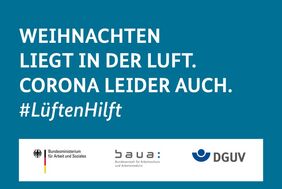 Lüften hilft, Infektionen zu vermeiden (Bild: DGUV) Lüften hilft, Infektionen zu vermeiden (Bild: DGUV)